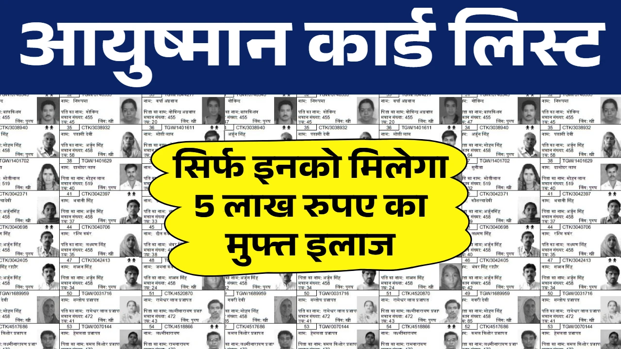 आयुष्मान कार्ड कैसे बनाऐ